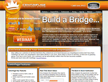 Tablet Screenshot of centrifugeconnect.com